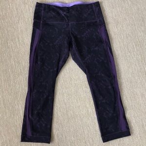 Lululemon Purple Capris
